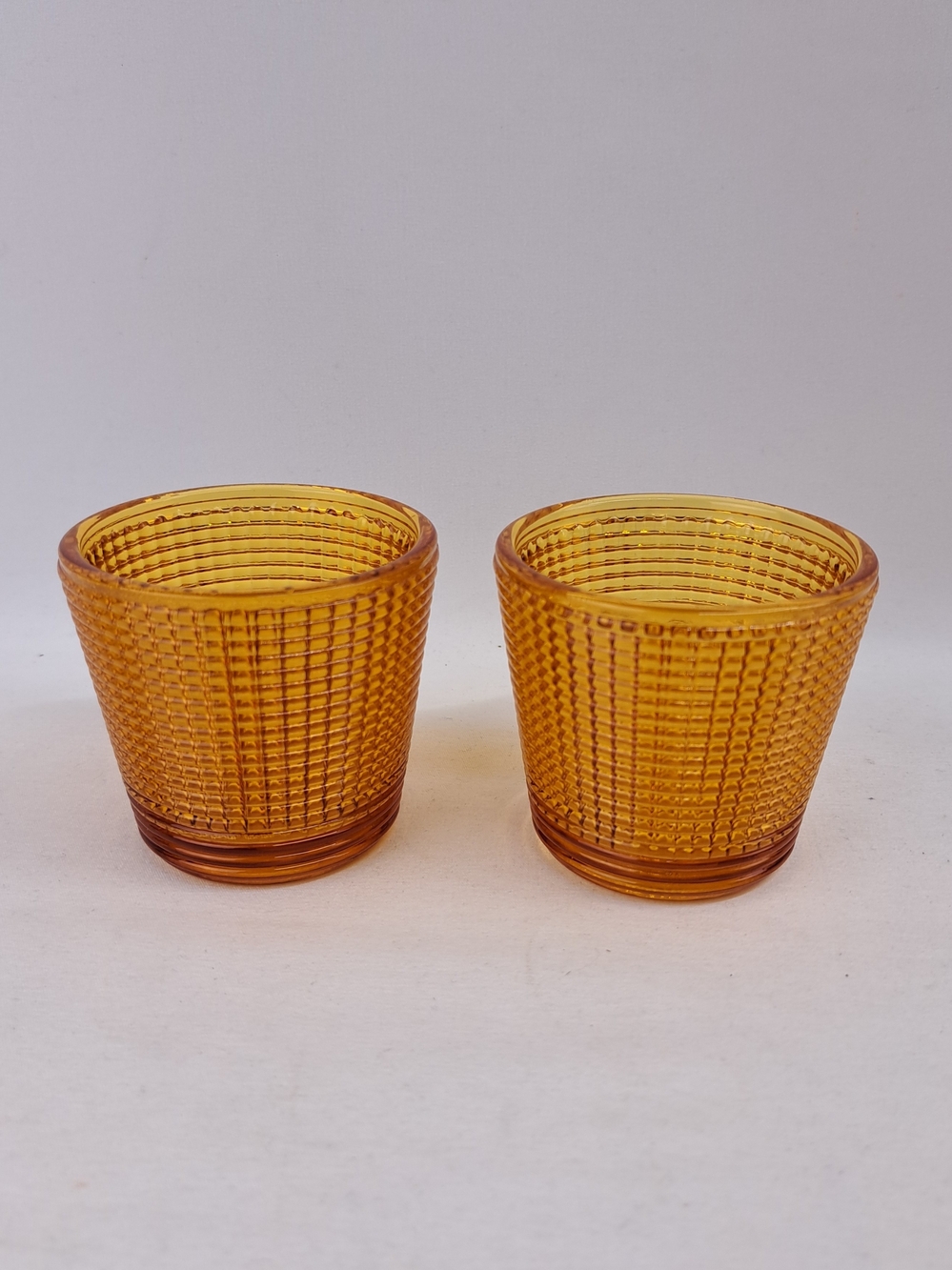 Lot Of 2 Yankee Candle Small Candle Holders Fall Colors For Home Decor